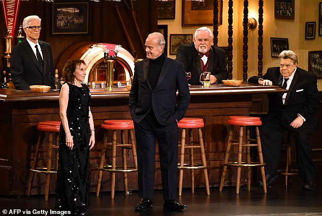 Wendt had not been seen in public much in recent years - he reunited with the Cheers cast at the Emmy Awards in January 2024