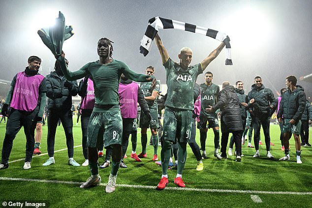 Spurs secured their place in the final after beating Norwegian minnows Bodo/Glimt