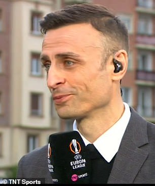 Dimitar Berbatov is on the VIP list - but is also working as a pundit for TNT Sports during the match