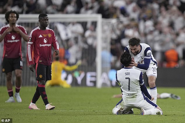 The 59-year-old's side won Tottenham's first trophy in over 17 years on Wednesday evening