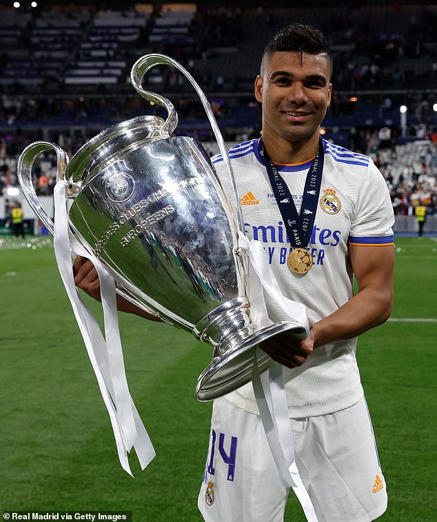 Casemiro was part of the one of the most successful club sides in history with Real Madrid