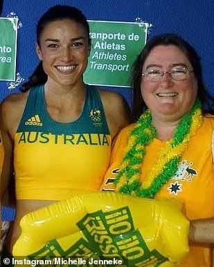 Nicky Jenneke was also a much-loved figure at the Sydney athletics club where Michelle began her stellar career