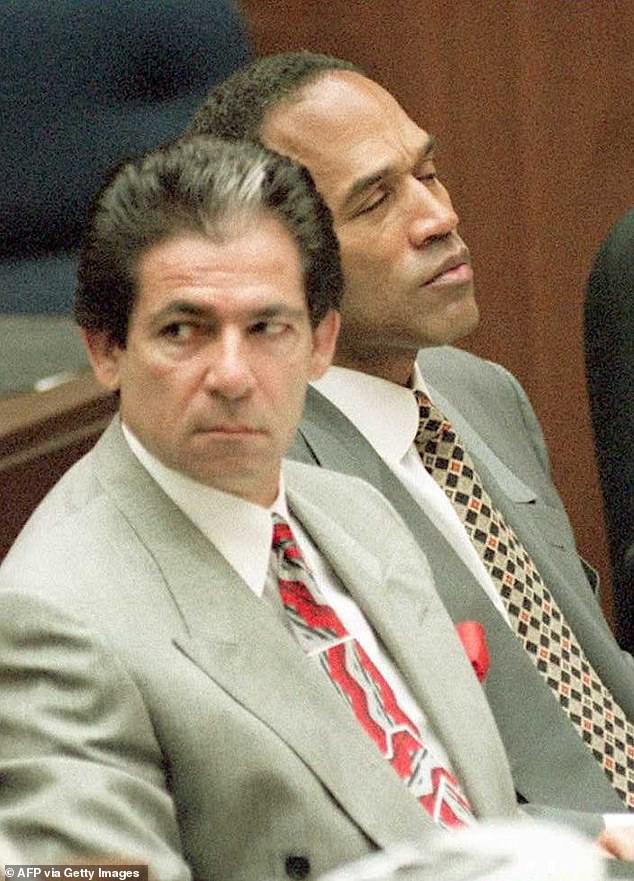 She explained, 'I would be like, "I wanna call my Dad," and [Caitlyn] would hang up the phone. We would have yelling wars'; Robert Kardashian seen in 1995 as O.J. Simpson's attorney