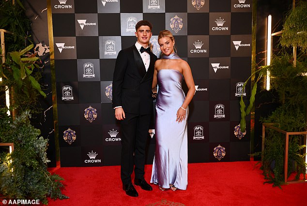 Sheezel (pictured with partner Mischa) was the first Jewish player drafted since 1999