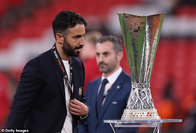 Amorim was unable to overcome Tottenham in United's Europa League final on Wednesday