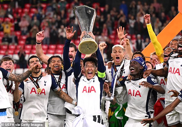 Spurs ended a 17-year wait for a major trophy after beating United 1-0 in Bilbao