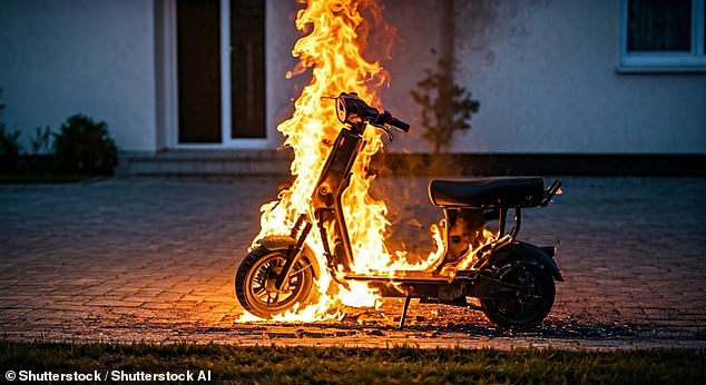 E-bike battery fires accounted for 362 fires in 2024, while EVs accounted for 232 and e-scooters were responsible for 156 in 2024