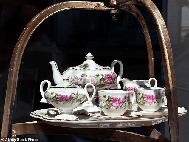 Antique porcelain sets no longer sell as well as they used to and even sets from Royal Doulton may only fetch around £30