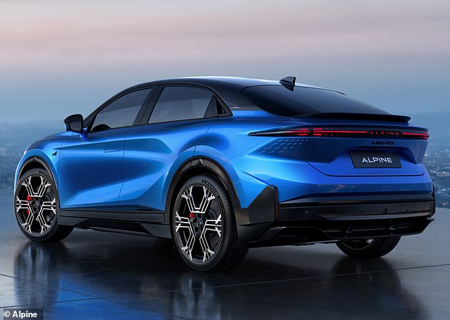 The Tesla-rivalling Alpine A390 was launched with fanfare at the company's headquarters in the coastal town of Dieppe. Bosses said it will offer 'an extraordinary driving experience'