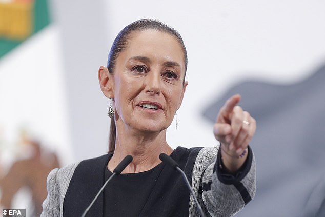 Mexican President Claudia Sheinbaum is demanding answers from the Trump administration after 17 members of El Chapo were met by the FBI at the San Ysidro Port of Entry in San Diego last Friday and allowed into the U.S. The move came three days after El Chapo's son, Ovidio Guzmán, submitted a change of plea with an Illinois federal court