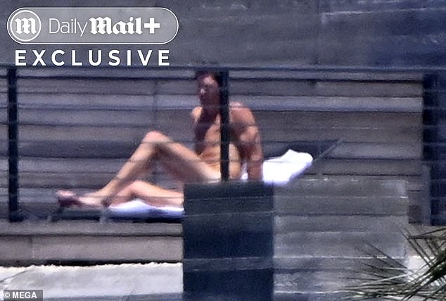 Tom Brady stripped down for a naked sunbathing session on the roof of his $150 million Miami mansion this week