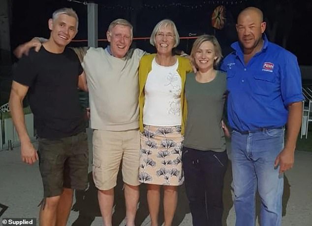 The mother of Aussie cricket legend Andrew Symonds (pictured, middle) has opened up about the 2am phone call she received in May of 2022 that every parent dreads