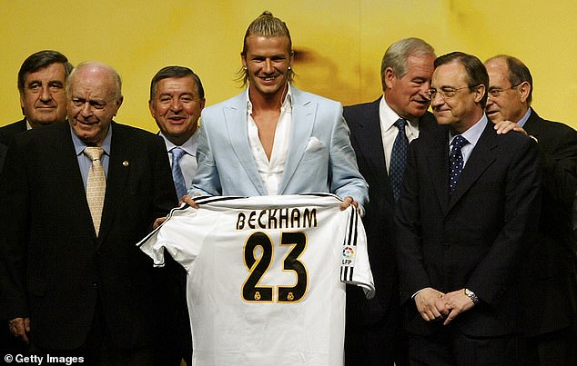 Beckham spoke about turning down a move to Barcelona before joining Real Madrid
