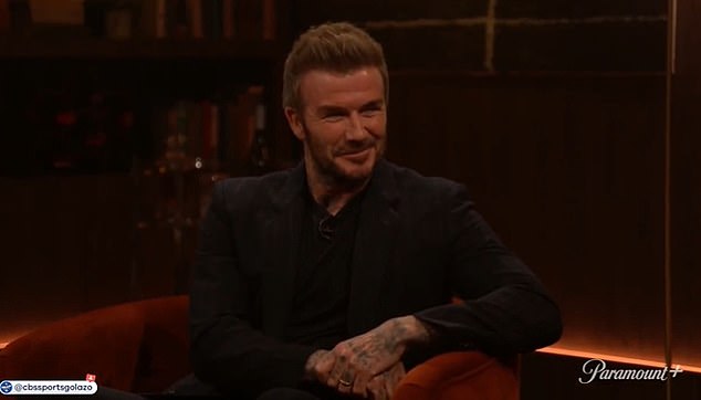 David Beckham was the leading star on an Altcast for the Champions League semi-final