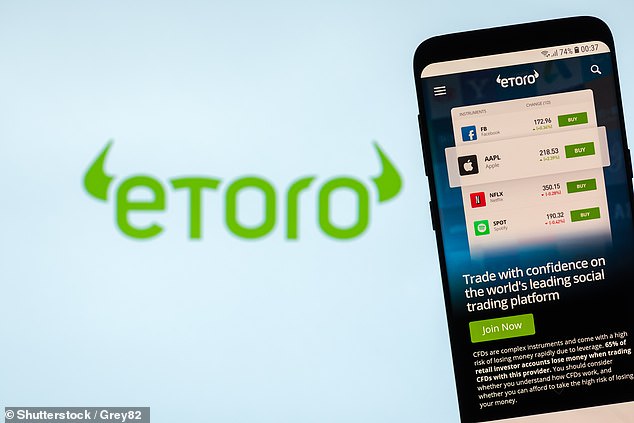 Fund raise: Etoro now has a market value of around $5.4billion following its Nasdaq float