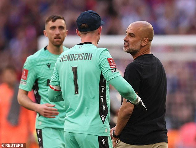 An expert lip-reader has revealed what Pep Guardiola said to Dean Henderson after full-time in the FA Cup final