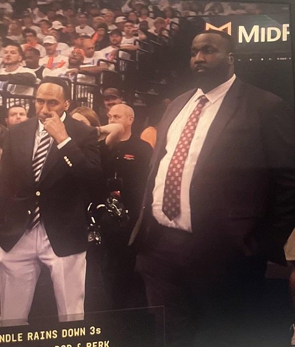 Fans are in disbelief on social media as ex-league star Kendrick Perkins looked unrecognizable