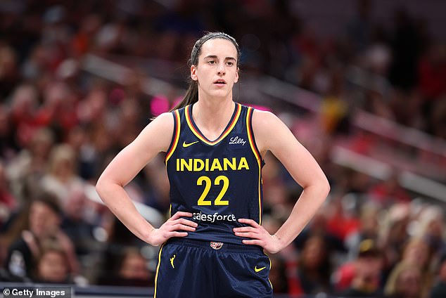 Caitlin Clark did not take the final shot of the game - instead inbounding the ball to a teammate