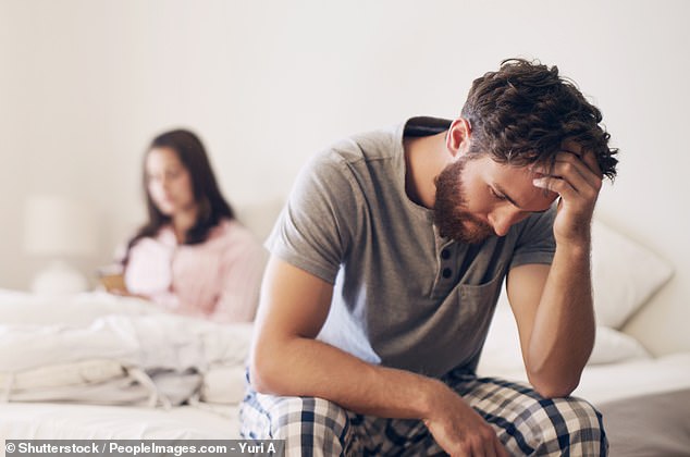 Dr Mark Travers, who specialises in relationship psychology, warned that couples could ruin their relationship by saying a seven-word 'toxic' phrase (stock image)