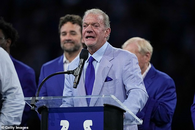 Irsay had become less visible in recent years following a fall at his home in December 2023