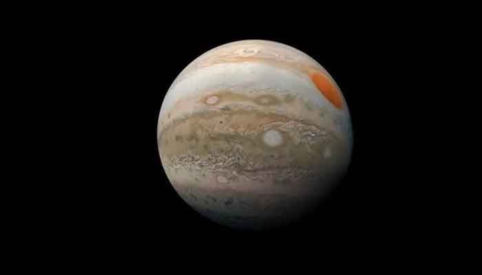 Nasa’s Juno spacecraft imaged Jupiter’s Great Red Spot. — Nasa/File