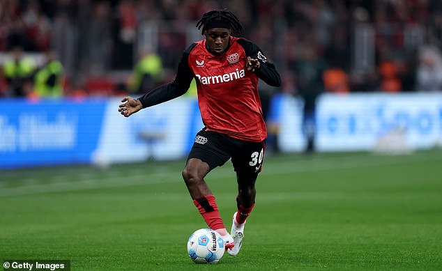 Liverpool are willing to trigger Jeremie Frimpong's release clause in his Bayer Leverkusen deal
