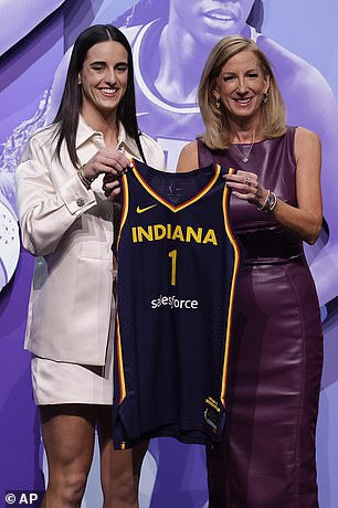 Clark – a standout NCAA player at the University of Iowa – was the number one pick in the 2024 WNBA draft.