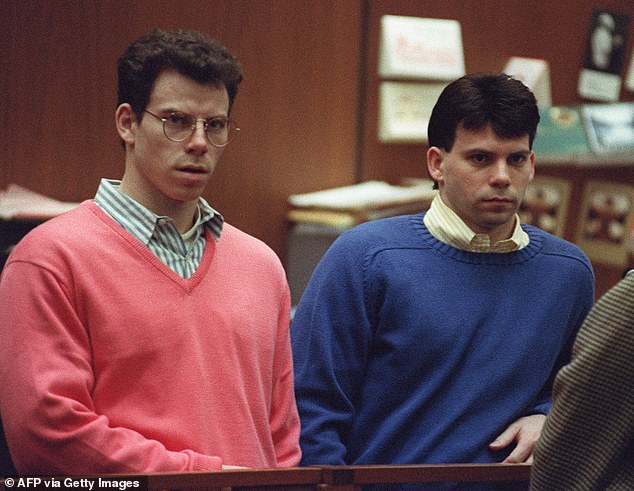 The brothers were ordered in 1996 to spend the rest of their lives in prison f or fatally shooting their entertainment executive father, Jose Menendez, and mother, Kitty Menendez, in their Beverly Hills home
