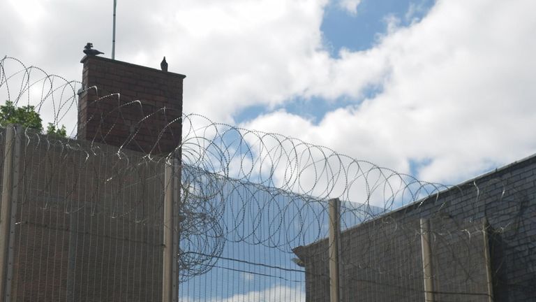 Sky News went behind the barbed-wire walls of Preston Prison