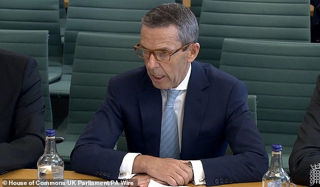 Frozen funds: HSBC boss Ian Stuart said the bank would ‘have to break the law’ to release pension savings owed to British nationals who fled Hong Kong to escape Chinese oppression