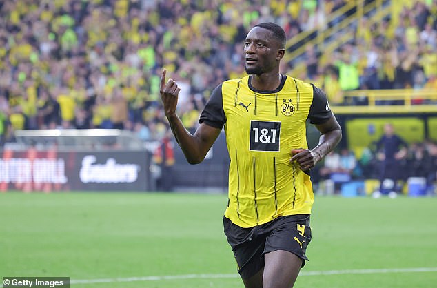 Five of the Premier League 's big six could sign one of Europe's top marksman Serhou Guirassy for just £60million this summer