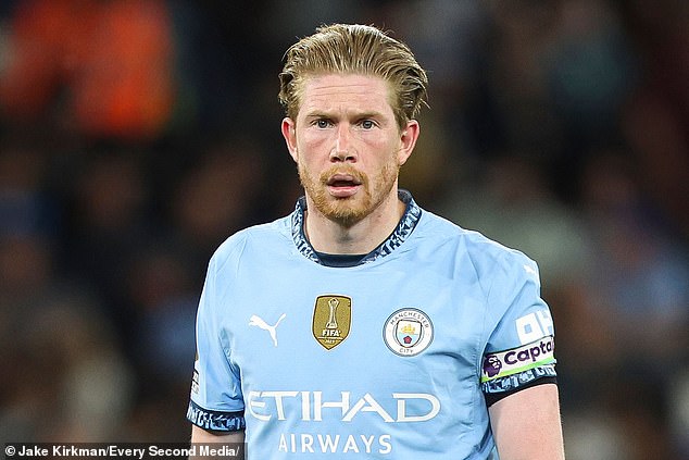 Napoli will reportedly offer De Bruyne a contract worth £10million as they hope to land him