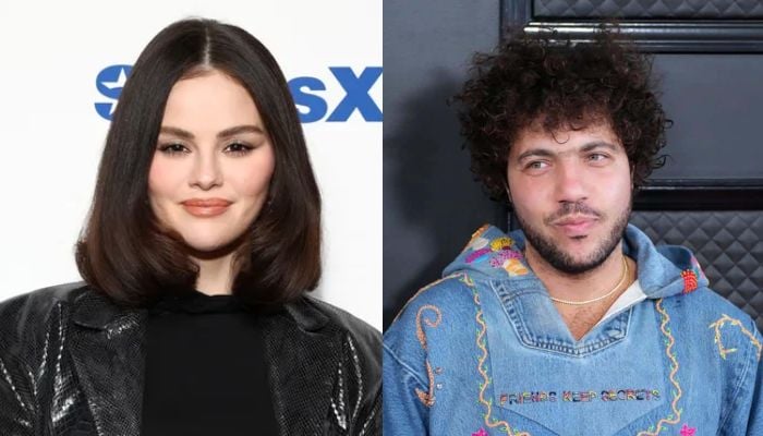 Selena Gomez and Benny Blanco twin in selfie