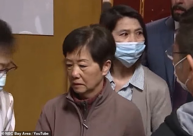 San Francisco Mercedes driver Mary Fong Lau, 79, who is accused of killing an Apple executive and his family in a horror crash allegedly tried to transfer her assets to avoid losing her fortune if she is sued over the tragedy
