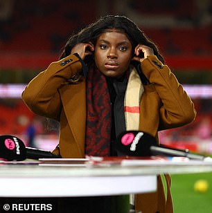 Eni Aluko will not work with TNT Sports for the European men's football finals