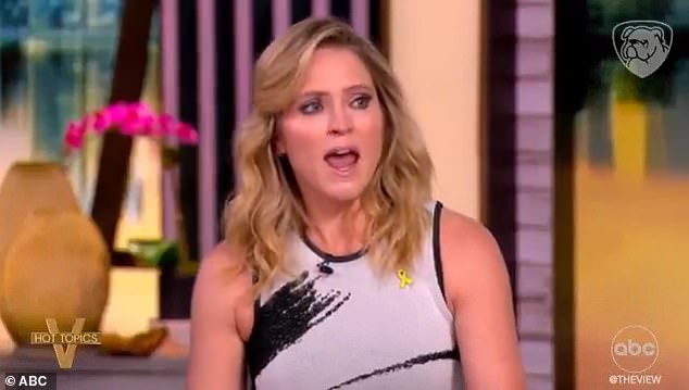 Sara Haines says voters "lost trust" in the Democrats because they ignored Biden's failing mental acuity and "told the voters what to care about and did not listen."
