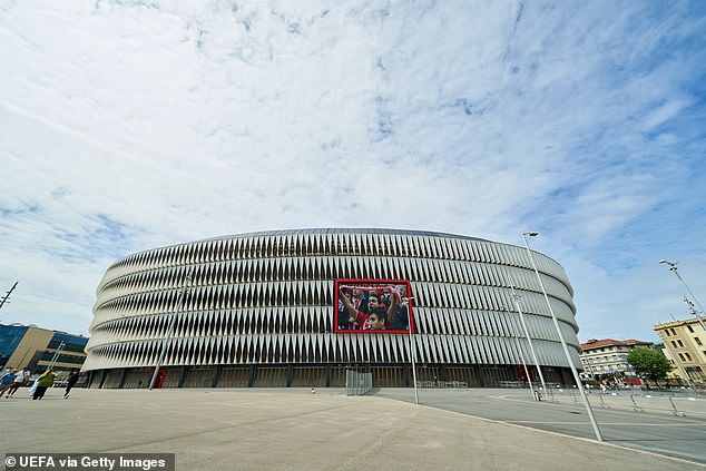 This year's Europa League final will be held at the Estadio San Mames in Bilbao, northern Spain