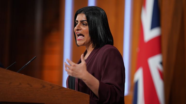 Justice Secretary Shabana Mahmood. Pic: PA