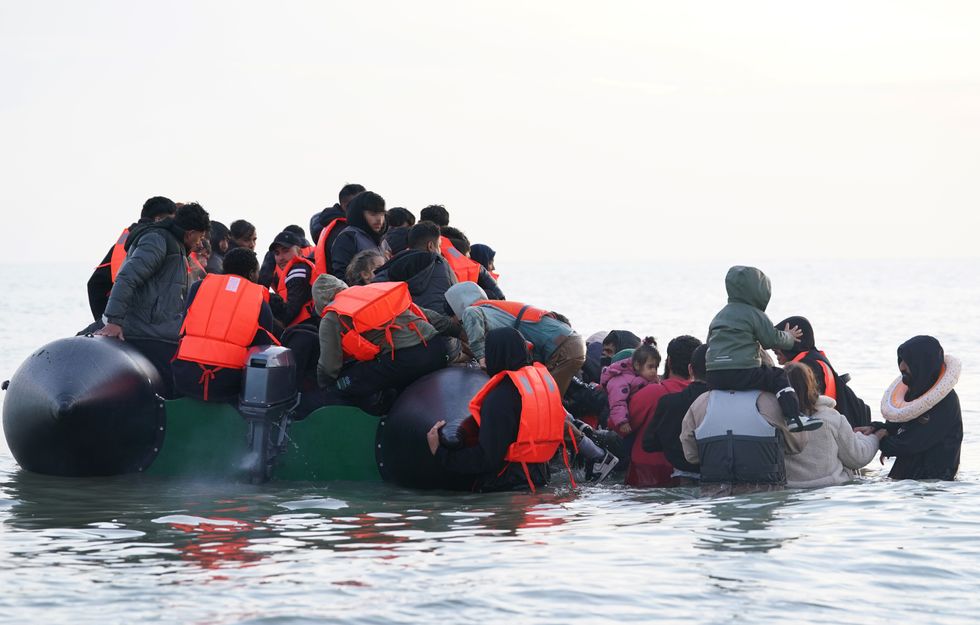 Migrant crossing