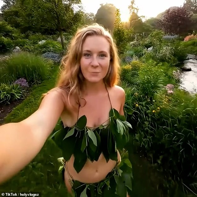 Other videos mimic the style of a longer-format vlog to re-tell Bible stories such as Adam and Eve's expulsion from the Garden of Eden