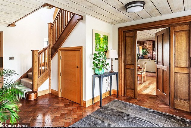 Say a prayer: The entrance to the converted chapel is welcoming