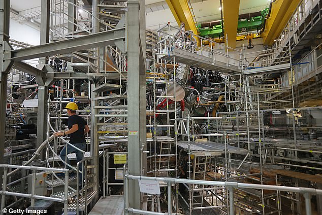 The device is the world's biggest of its kind and is paving the way for operational nuclear fusion technology, which, if successful, would revolutionize electricity production. Nuclear fusion fuses hydrogen nuclei to form helium, which generates energy from a nearly endless supply of hydrogen on the Earth