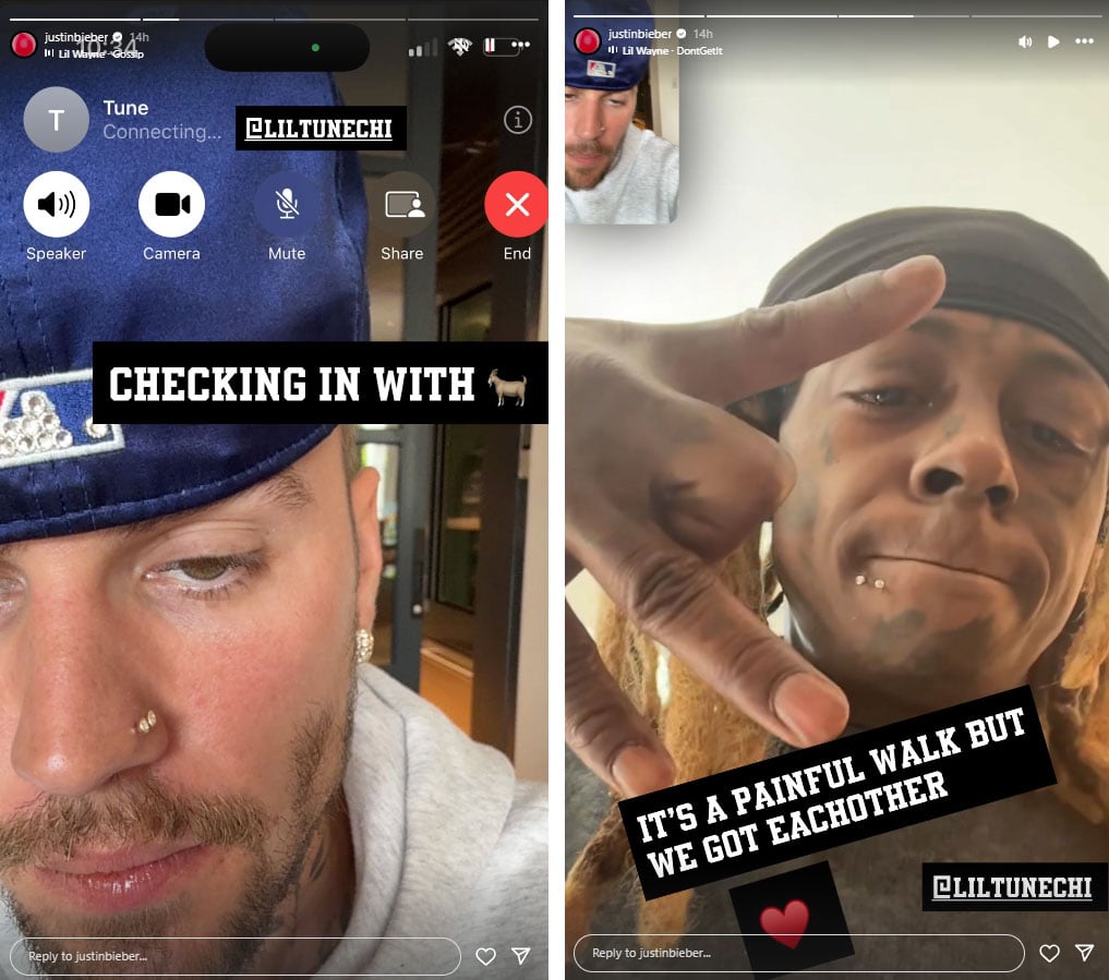 Justin Bieber reaches out to Lil Wayne ahead of ‘Tha Carter VI’ release
