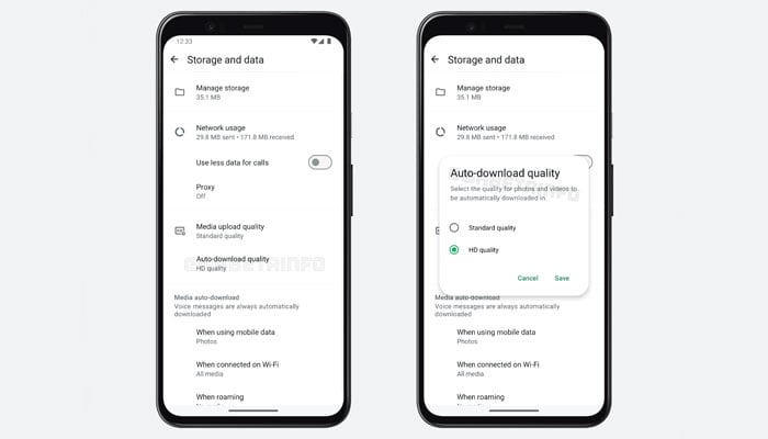 This screenshot shows the news WhatsApp feature. — WABetaInfo
