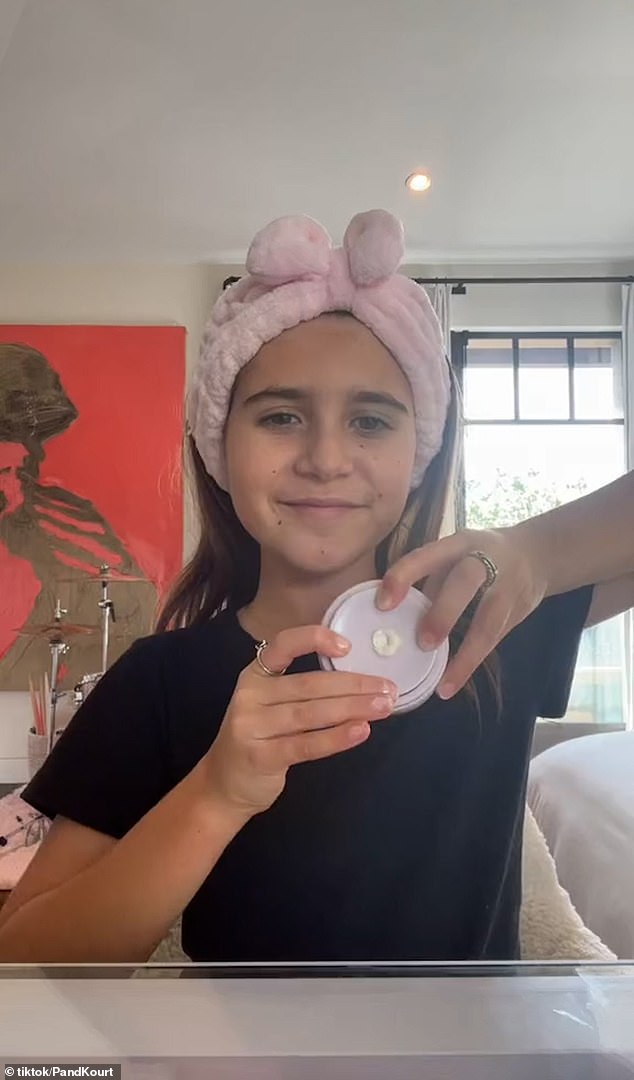 Kourtney Kardashian's daughter, Penelope Disick, 11, is a dedicated skincare enthusiast