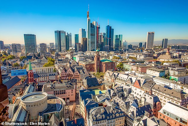 The train journey between London and Frankfurt is likely to take around five hours on Eurostar