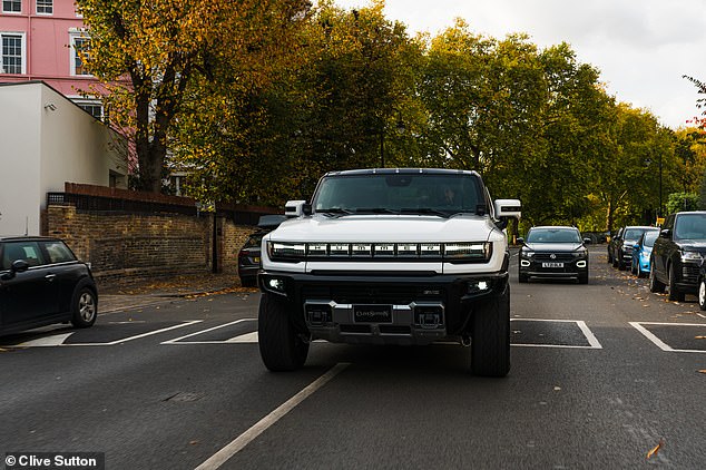 The Hummer EV, which is not an official UK model but can be imported from the US by specialist London dealerships, has a kerb weight in excess of 4.1 tonnes, meaning it already breached the previous category B weight restriction and likely exceeds the new one too