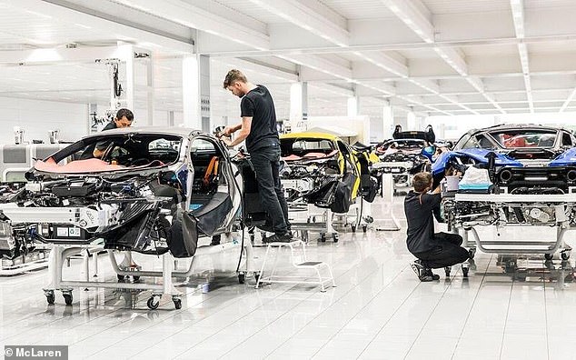 McLaren Automotive for instance, based in Woking, has a team at the McLaren Production Centre which hand-assembles 22 McLarens each day including the 750S