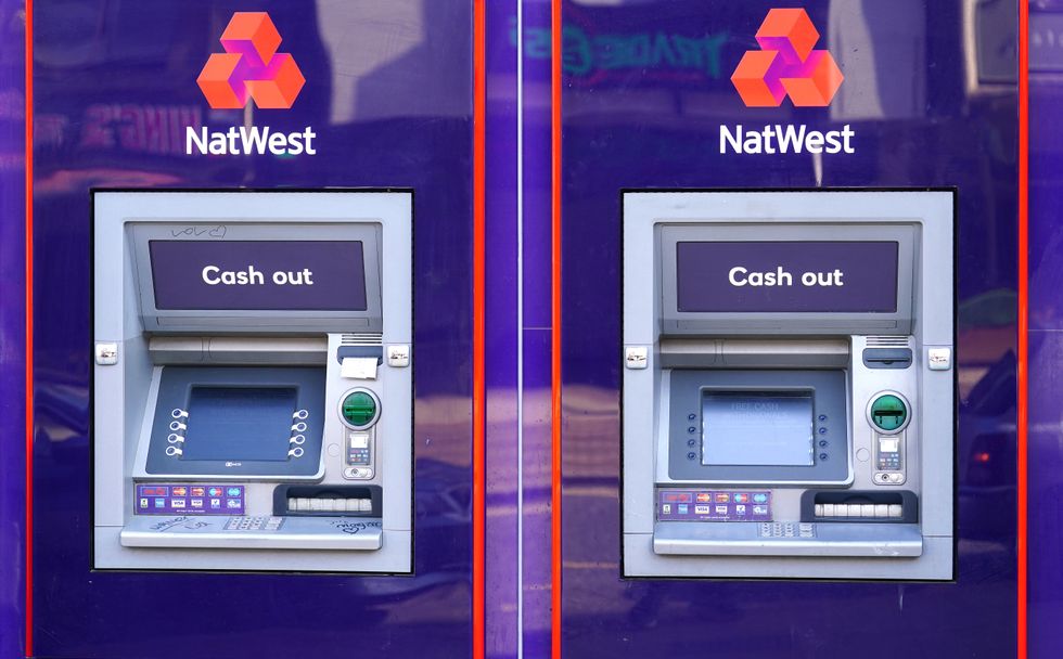 NatWest cash machine