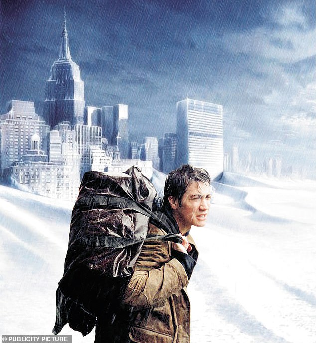 In the 2004 blockbuster film starring Jake Gyllenhaal , an enormous 'superstorm' triggered by the collapse of the Gulf Stream sets off catastrophic natural disasters